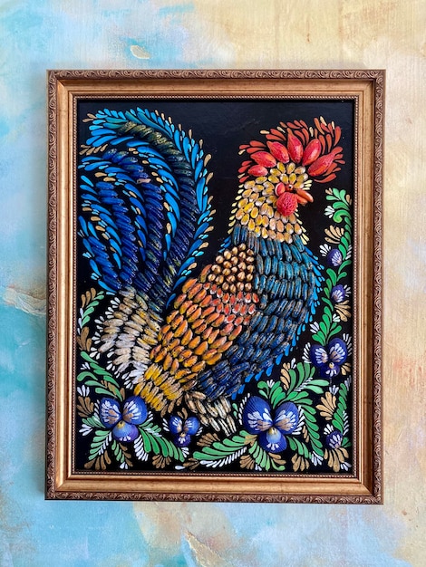 Рамка с вышивкой